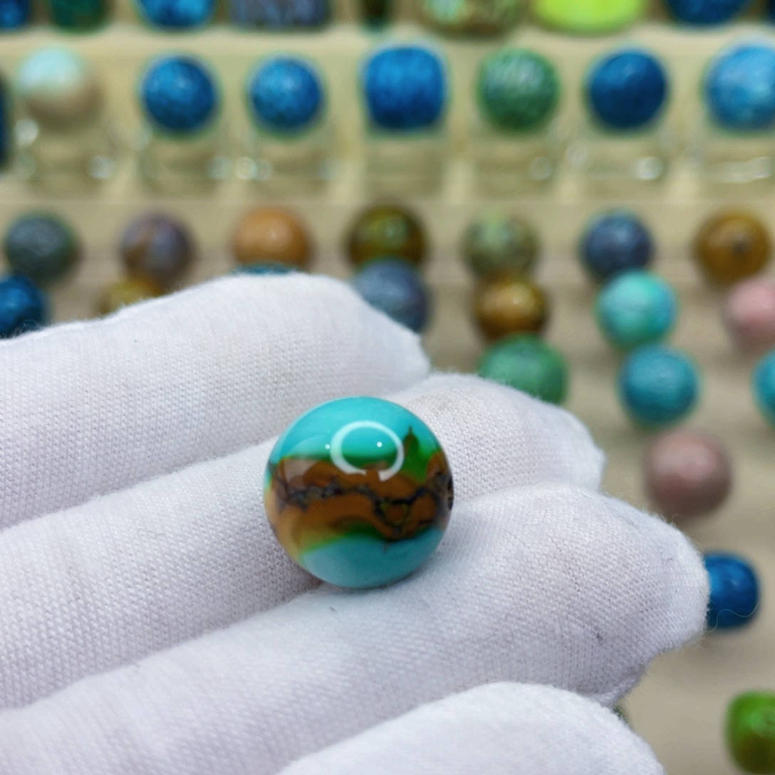 未镶嵌绿松石颈饰尺寸卡14