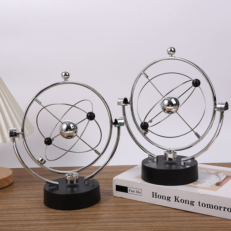 天体永动机仪摇摆器牛顿摆家居桌面装饰品摆件摩天轮办公摆设