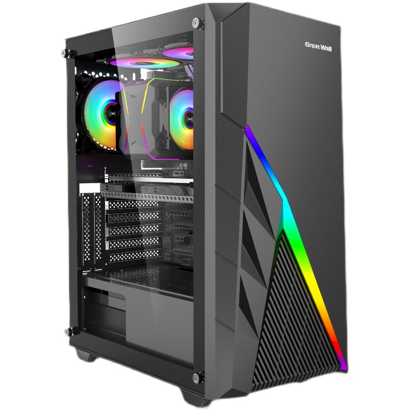 【主流爆款】12600kf+4060纯黑黑神话永劫吃鸡3A整机组装机台式电脑