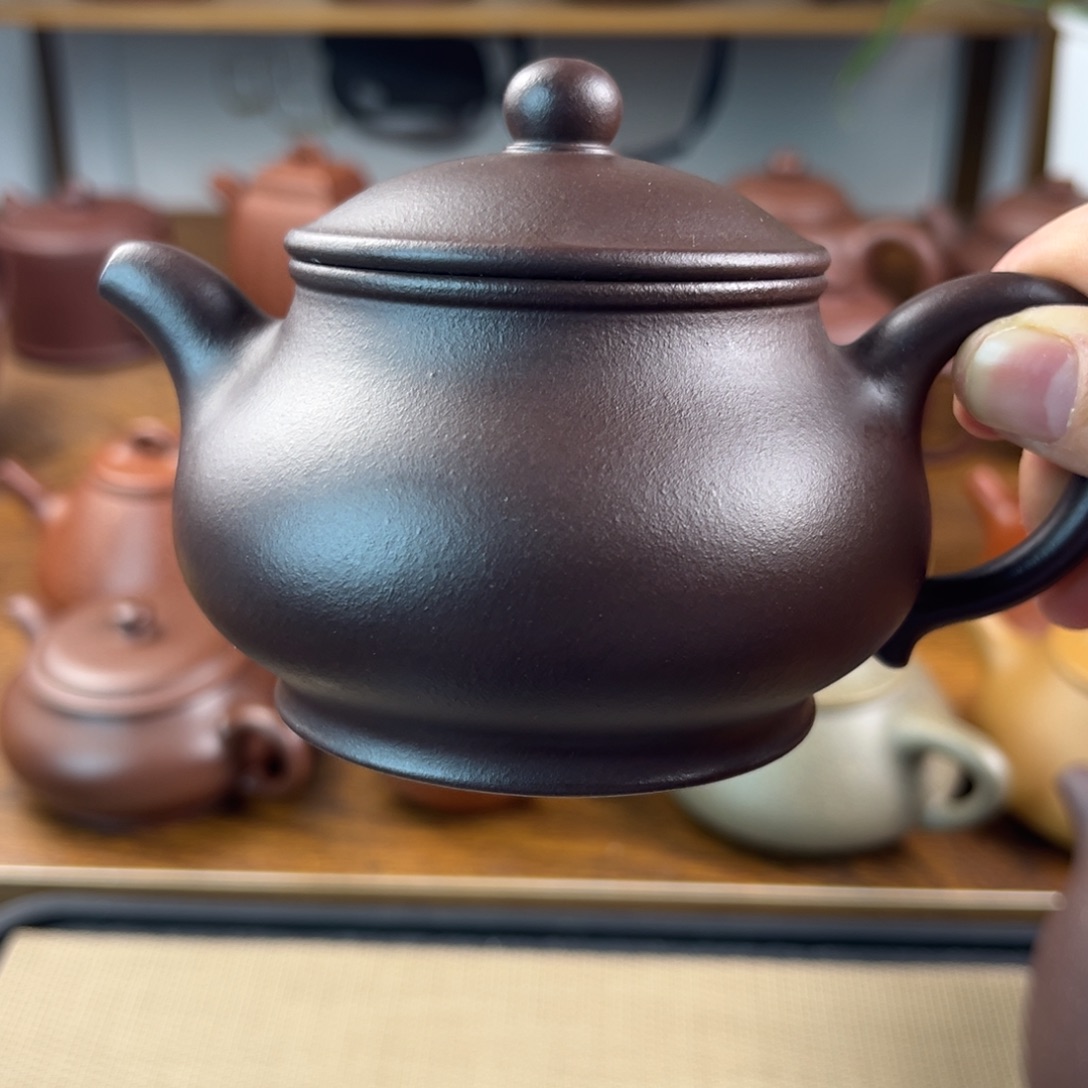 紫砂茶壶手工制作工艺精湛180cc