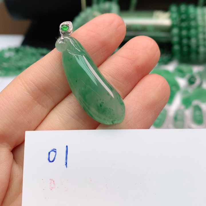 石英质玉颈饰银S925镶嵌?***?
