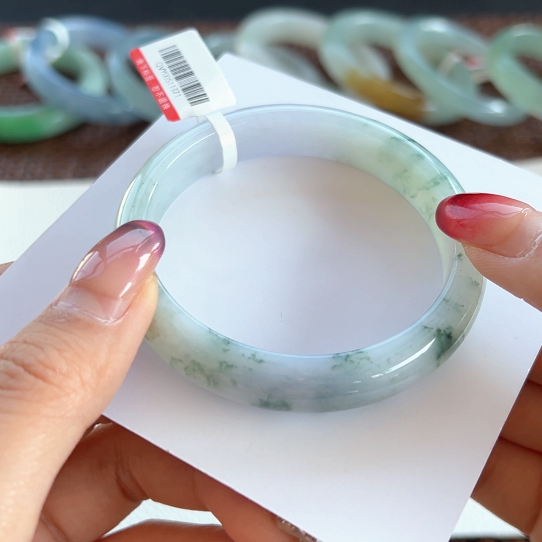 翡翠手镯未镶嵌24号54.4玉手镯