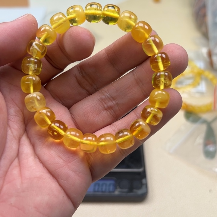 吊坠白玉菩提黄色5666