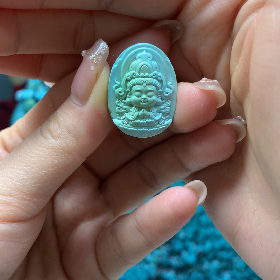 绿松石吊坠未镶嵌