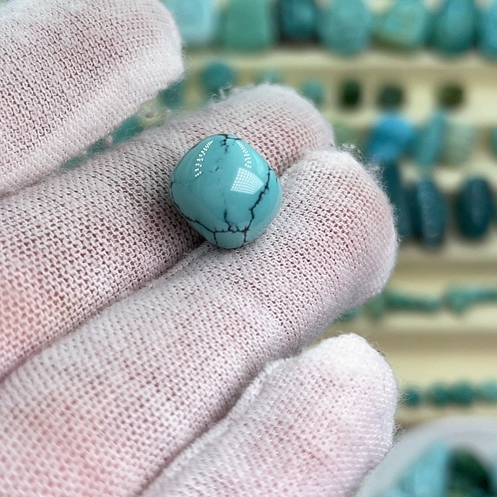 绿松石珠宝奇石未镶嵌