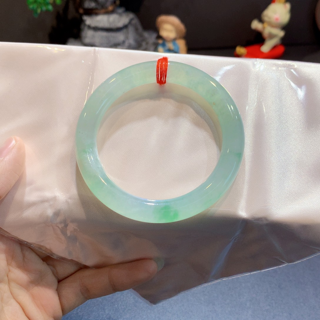 翡翠未镶嵌手镯11号