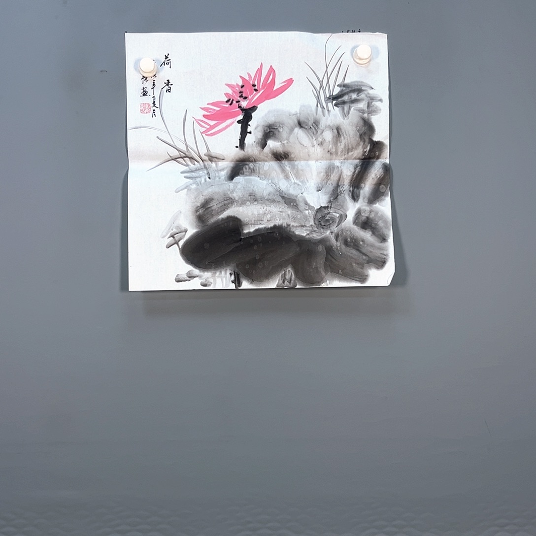 国画468 牡丹一如您飘逸一派