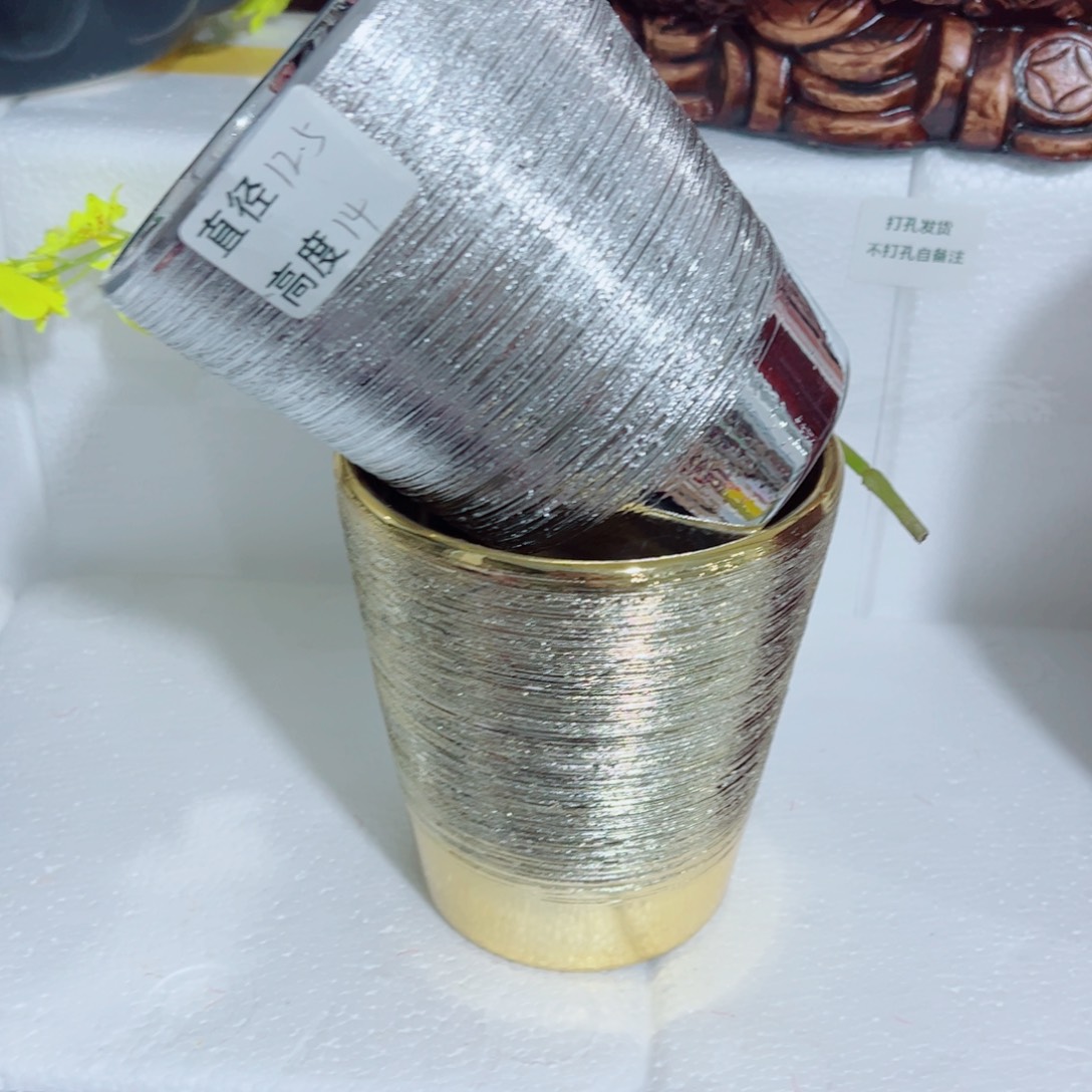 有孔，陶瓷花盆满10米包邮发货