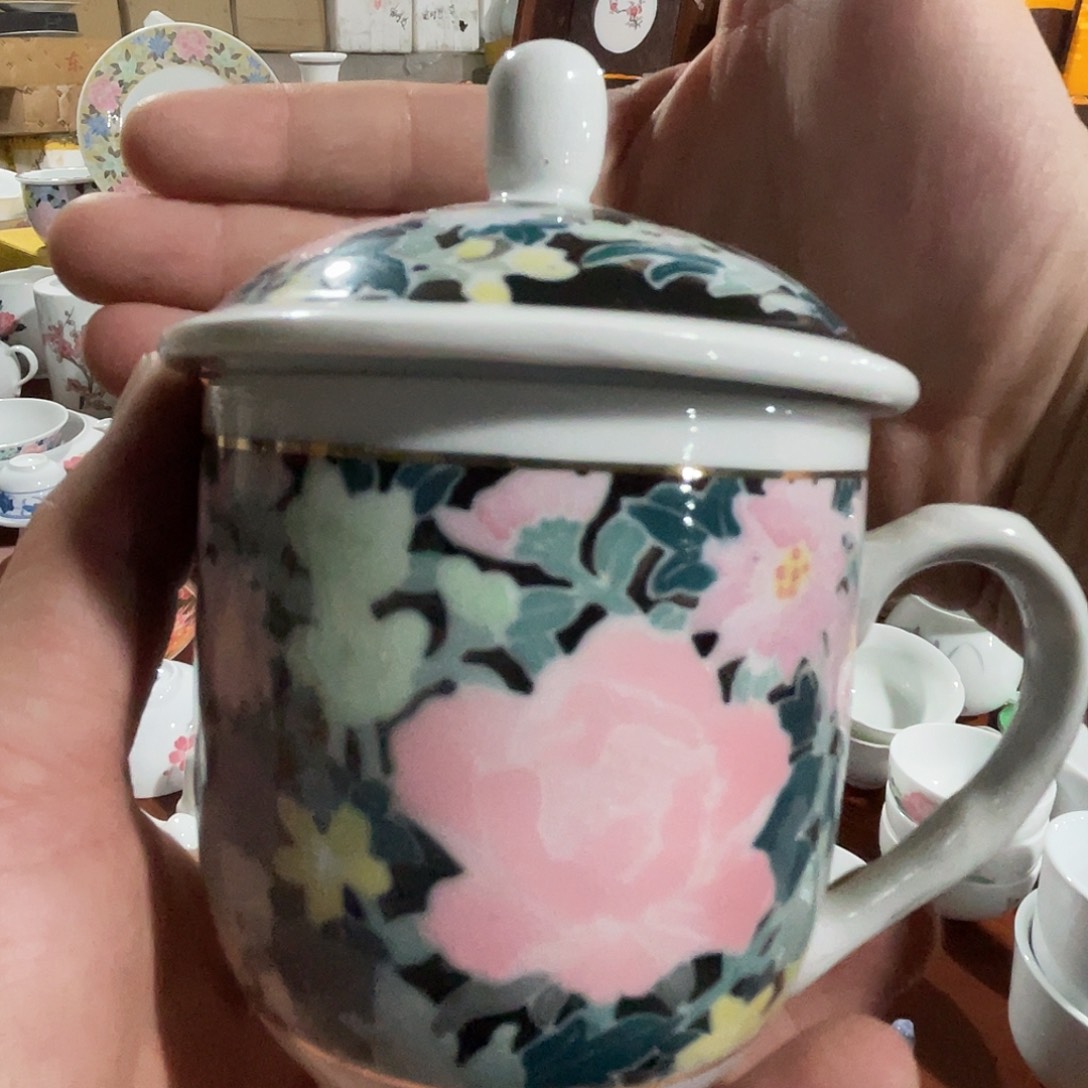 醴陵老厂瓷微瑕慎拍