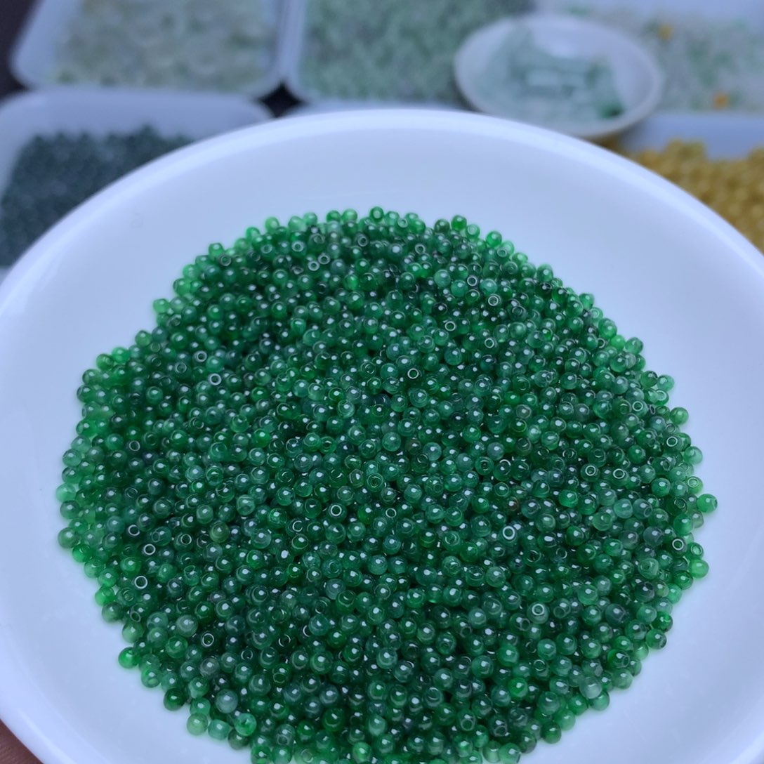 散珠翡翠卡2冰阳绿60个