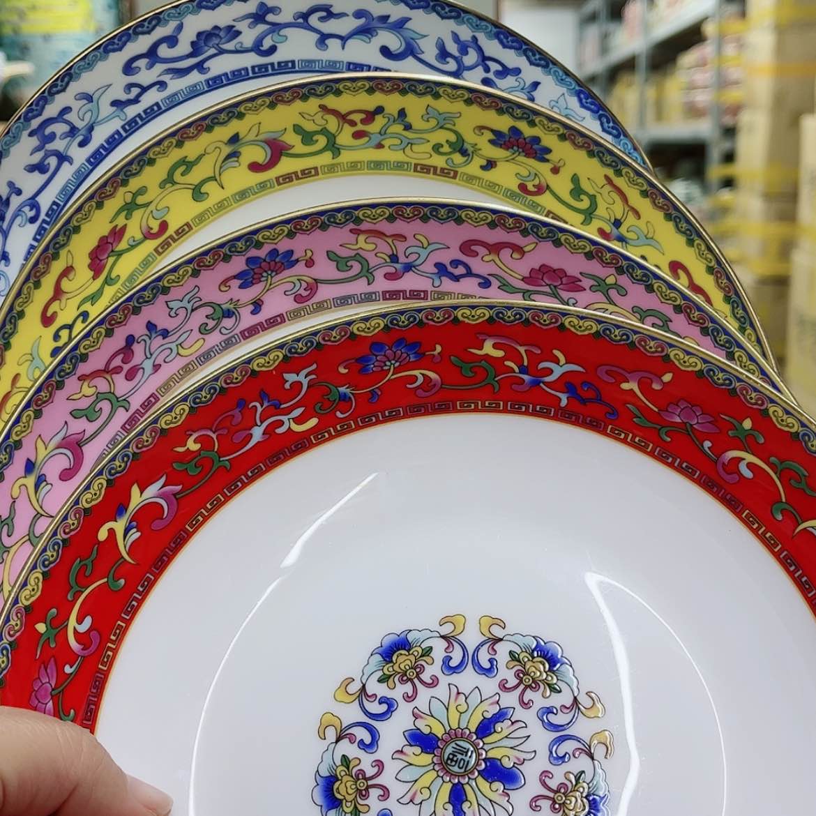 【闪购商品】珐琅8寸4个……………………