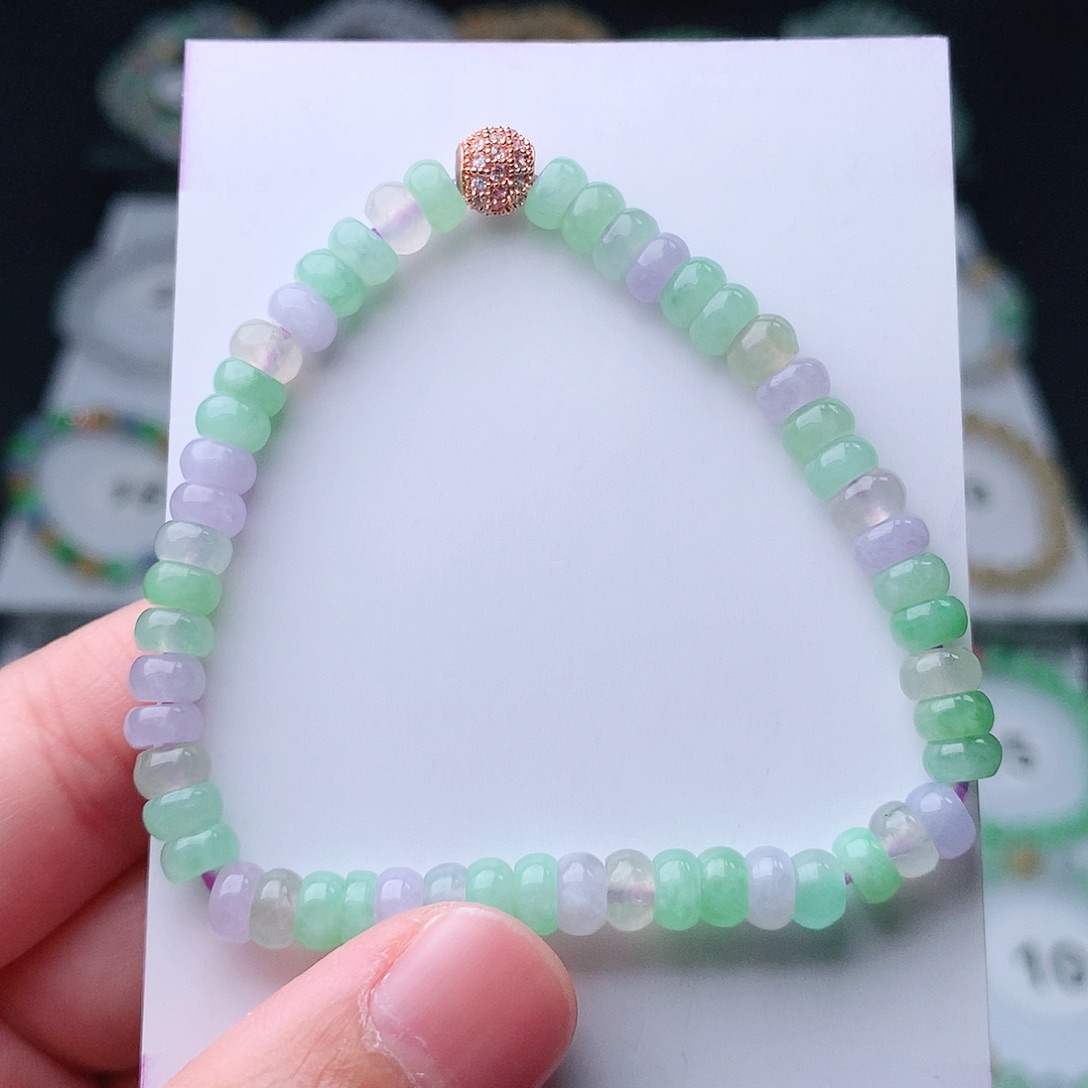 翡翠手串未镶嵌翡翠