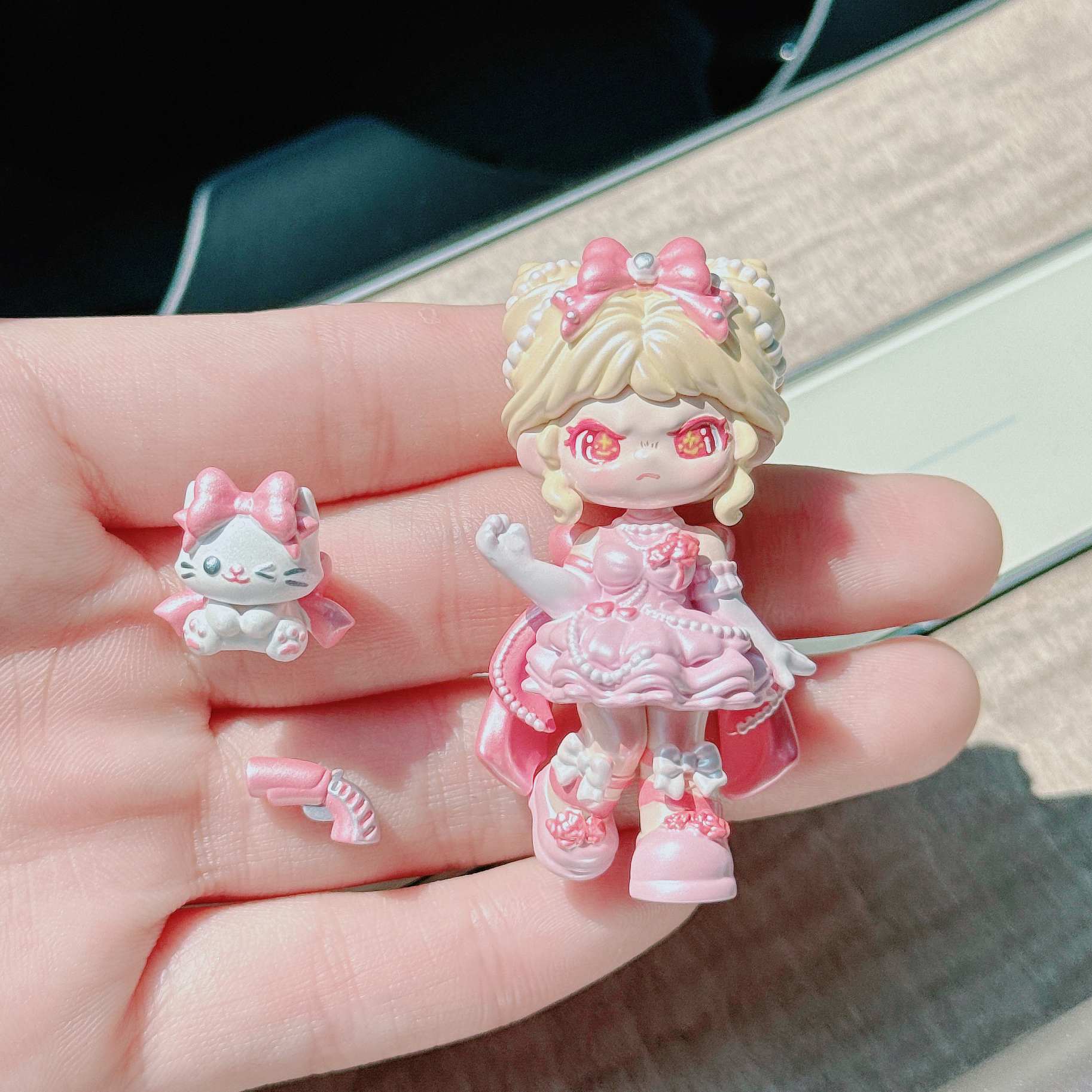和平精英田曦薇千金喵喵kitty，默认微瑕Pu