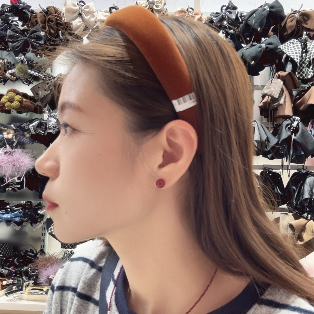 非金属泡菜南瓜色发箍