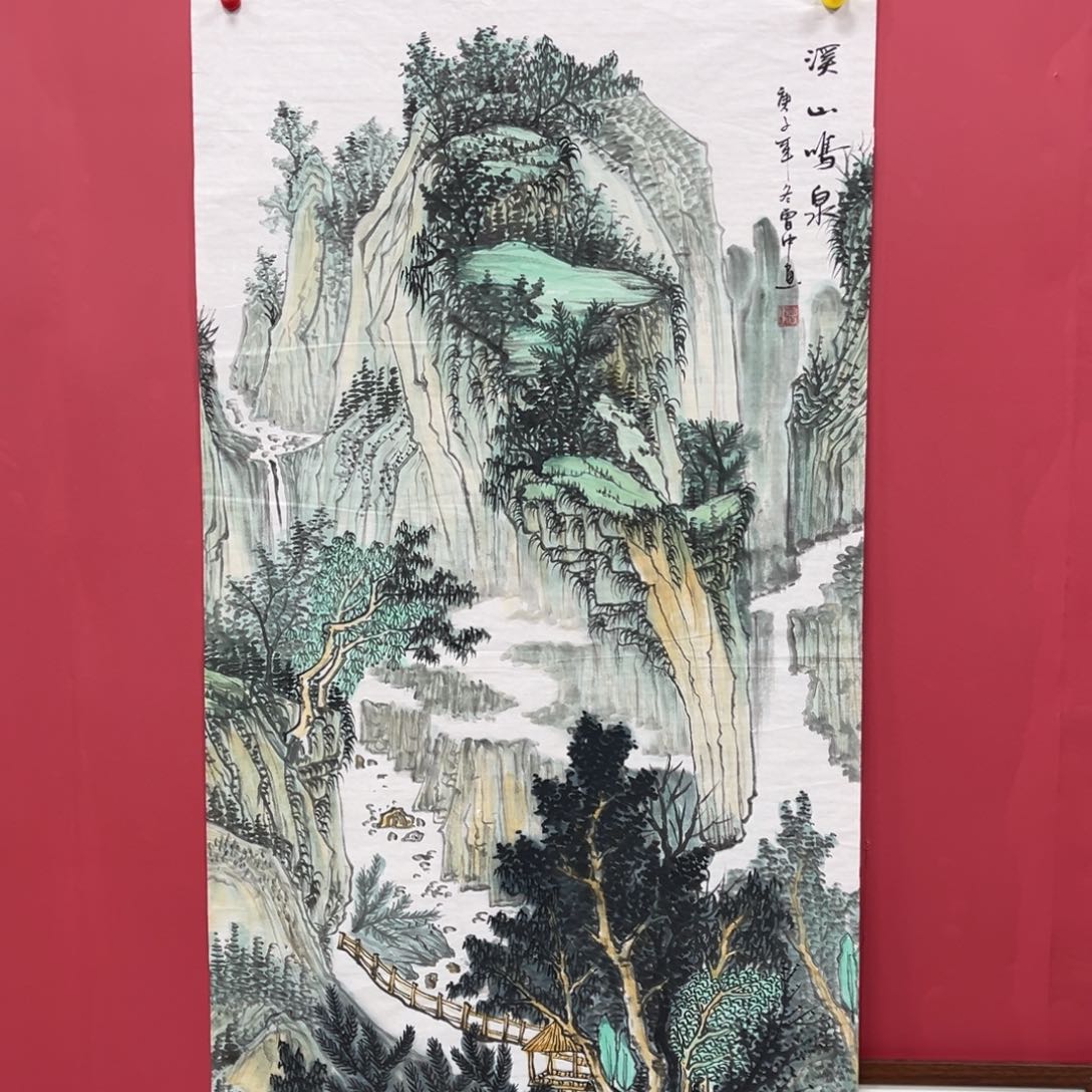 国画国画作品集一个由