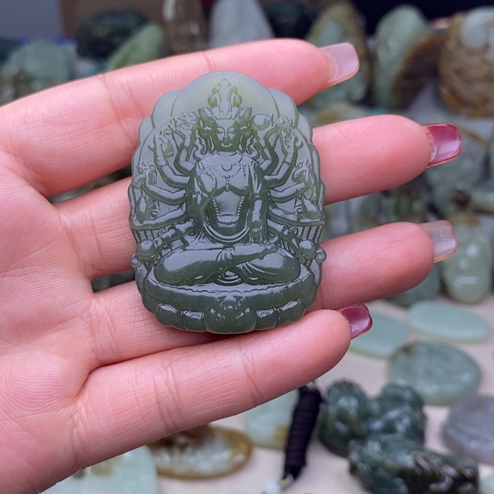 和田玉挂件未镶嵌