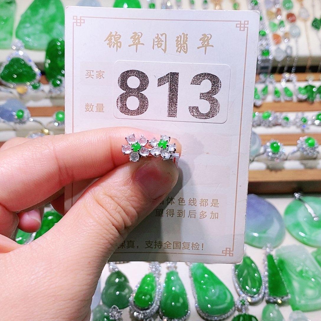 【闪购商品】翡翠挂件未镶嵌裸石