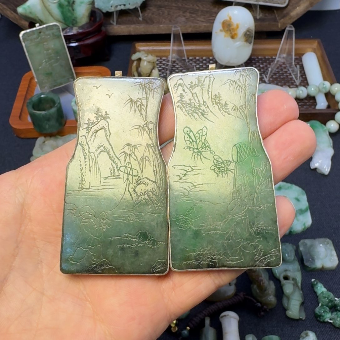 翡翠颈饰未镶嵌马*翡翠颈饰未镶嵌..