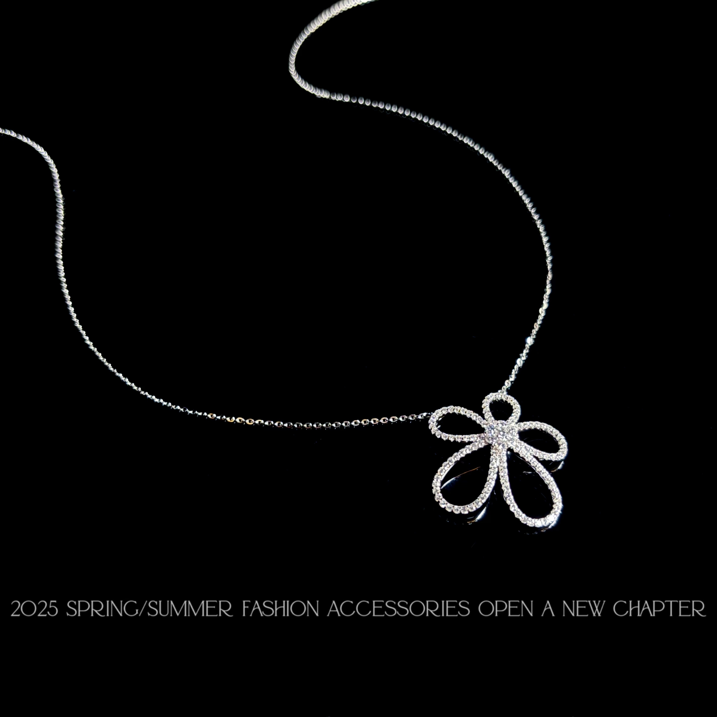 坠链均925银  镀k金 2025款C6269【繁花盛开】AUYING MUMU 项链