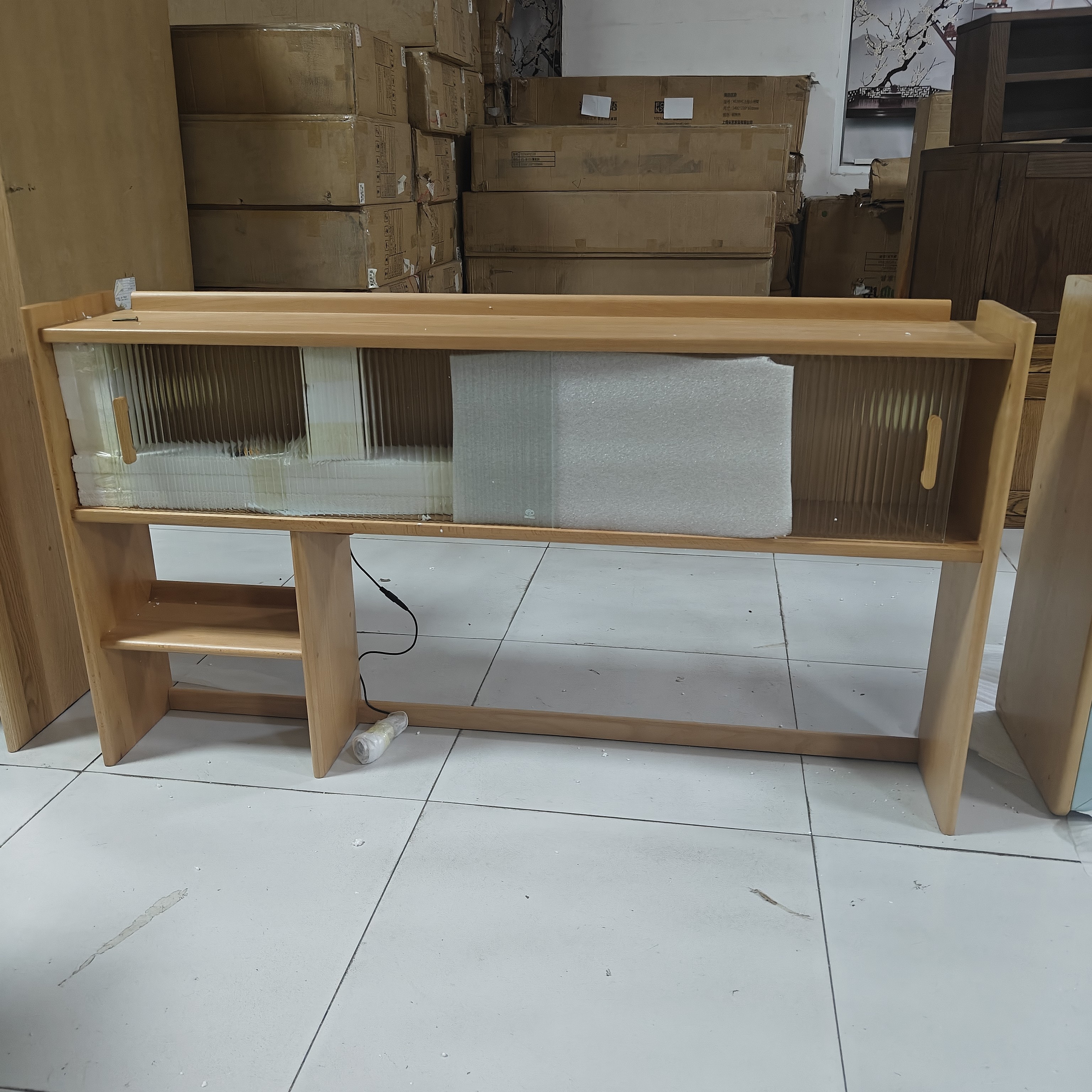 全实木餐边柜上节榉木餐厨餐厅收纳柜置物架展示柜北欧