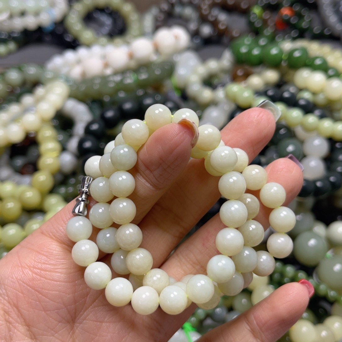 和田玉手链未镶嵌