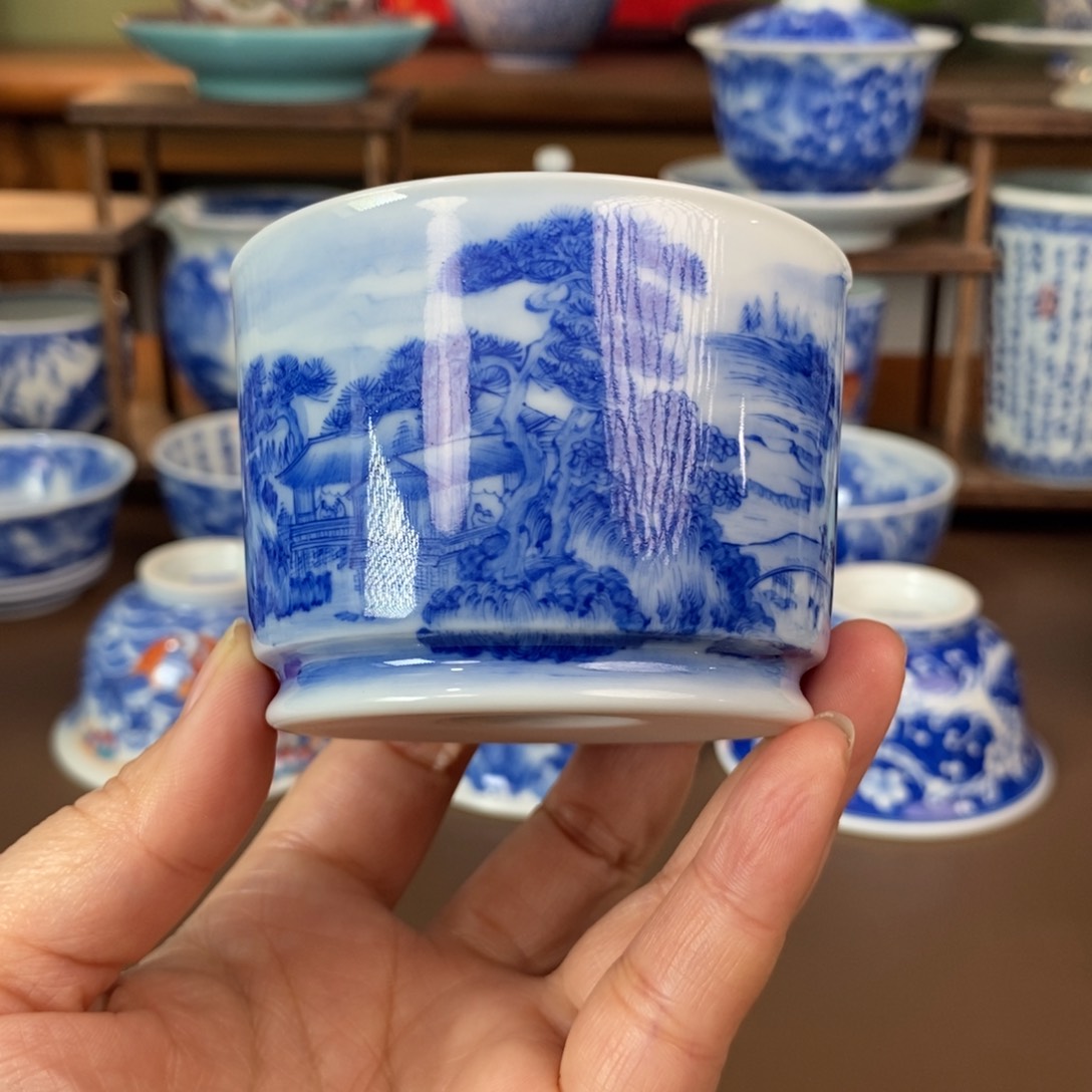 景德镇陶瓷手工手绘