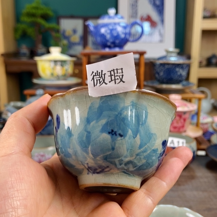 瓷片手工制作工艺精湛等特点