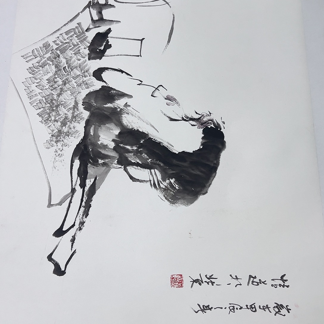 国画宣纸纯手绘作品