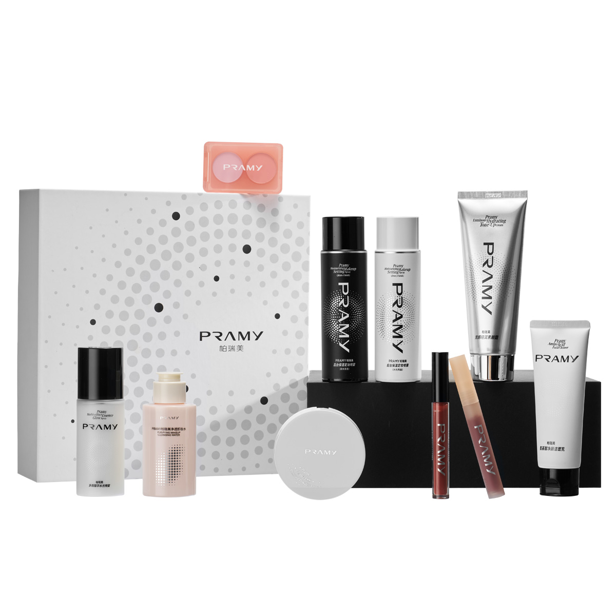 柏瑞美彩妆礼盒-10件套