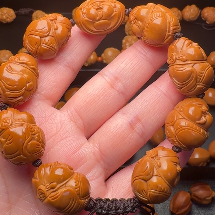 橄榄核手串/手链财神手串