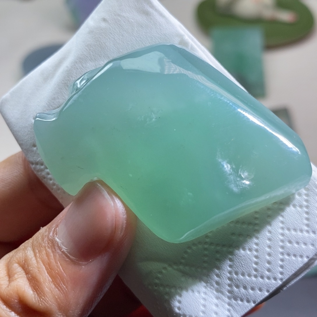 定制翡翠未镶嵌天然缅甸翡翠A货