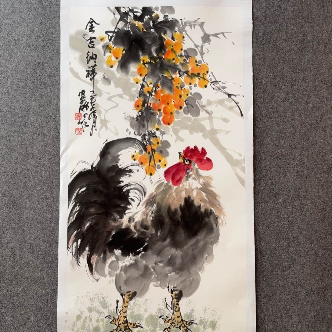 国画zz娄鹏老师手绘作品