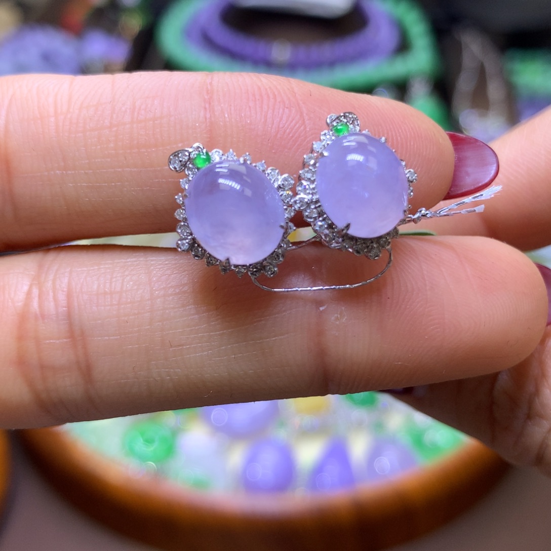 【闪购商品】翡翠颈饰18K金镶嵌翡翠