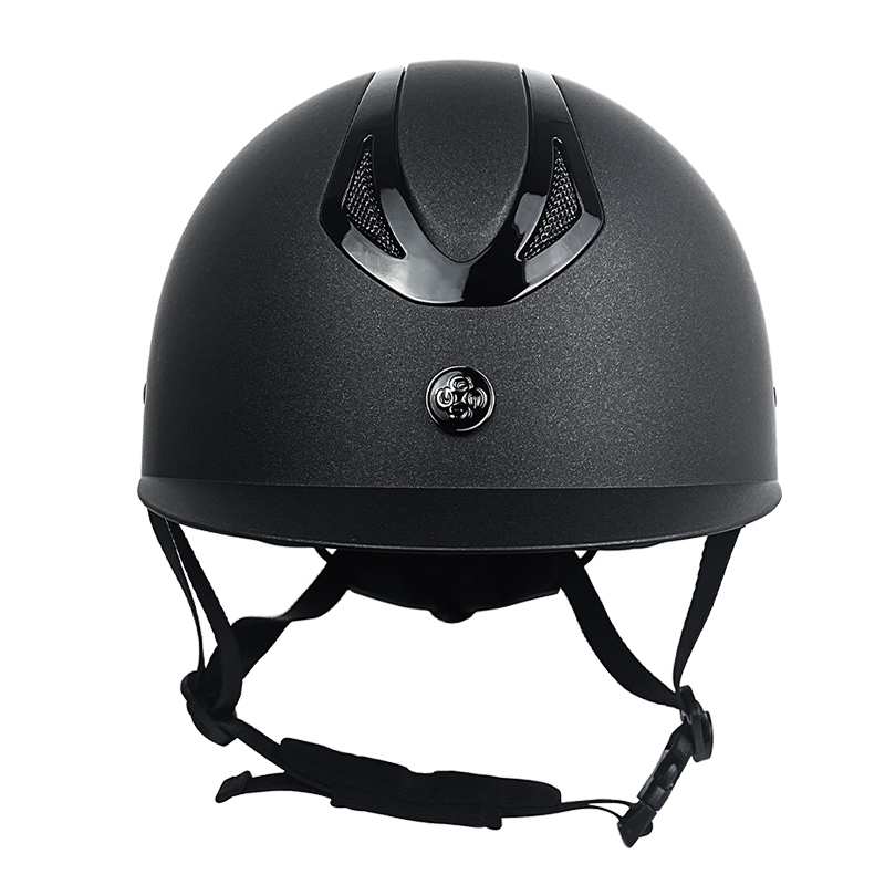 马术头盔特大号骑士头盔大头围头盔加大款透气简约骑马头盔大头围