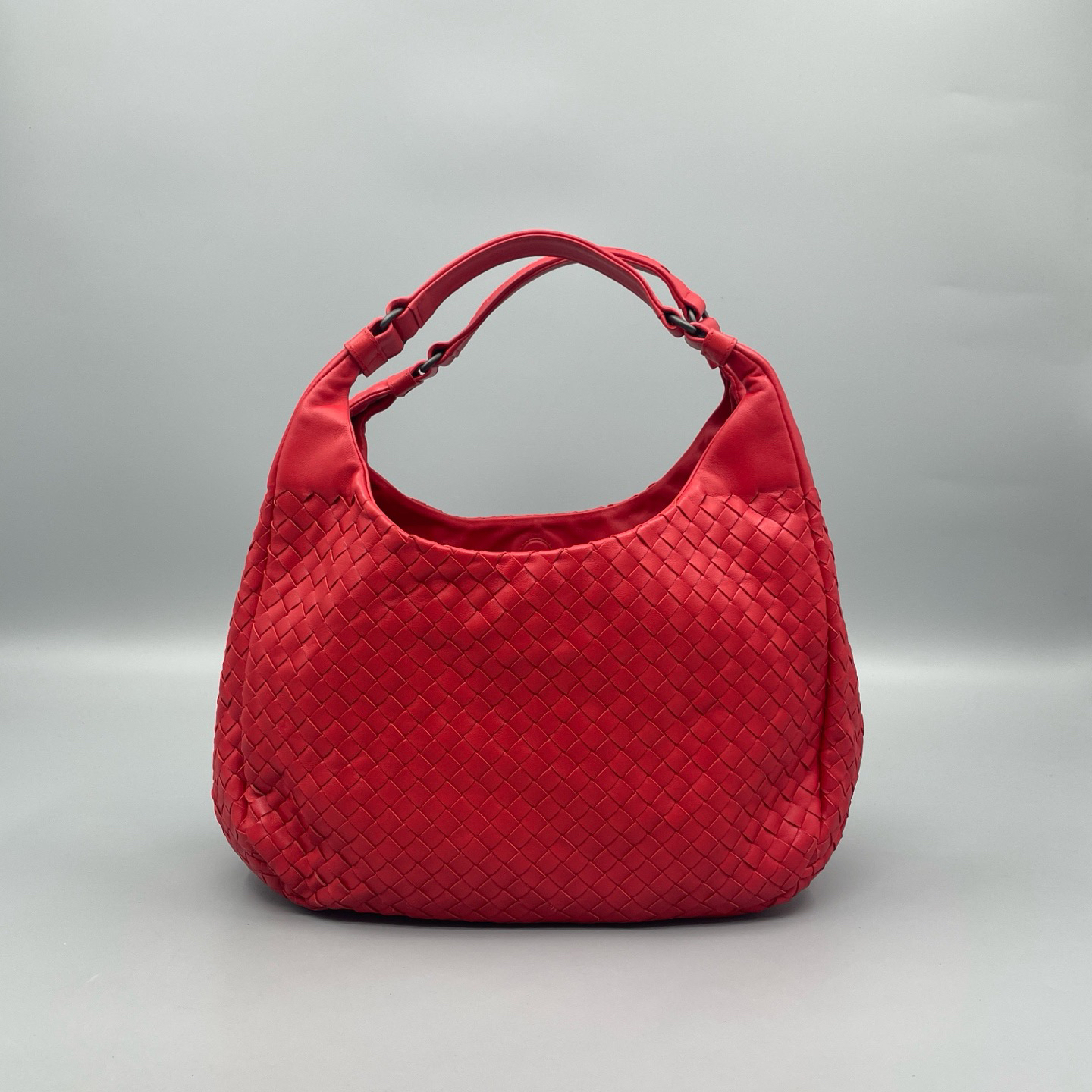95新 BOTTEGA VENETA/葆蝶家 经典编织Hobo和尚包 33*21 A3557
