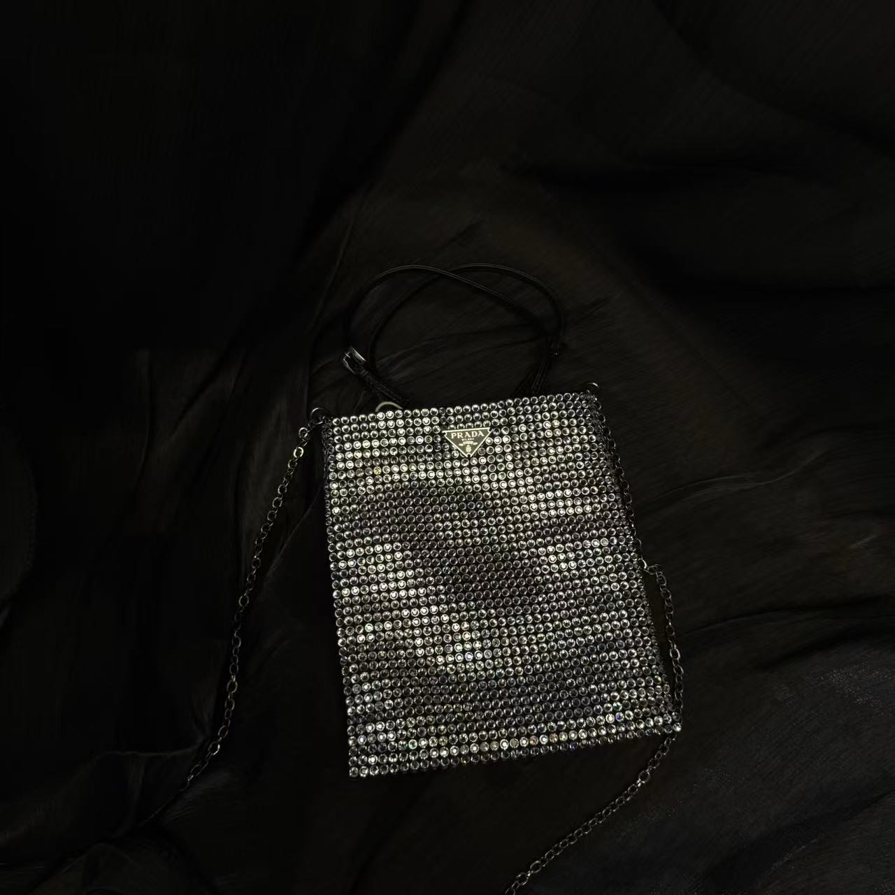 95新 Prada/普拉达 乱乱子中古/女士/单肩包/102378