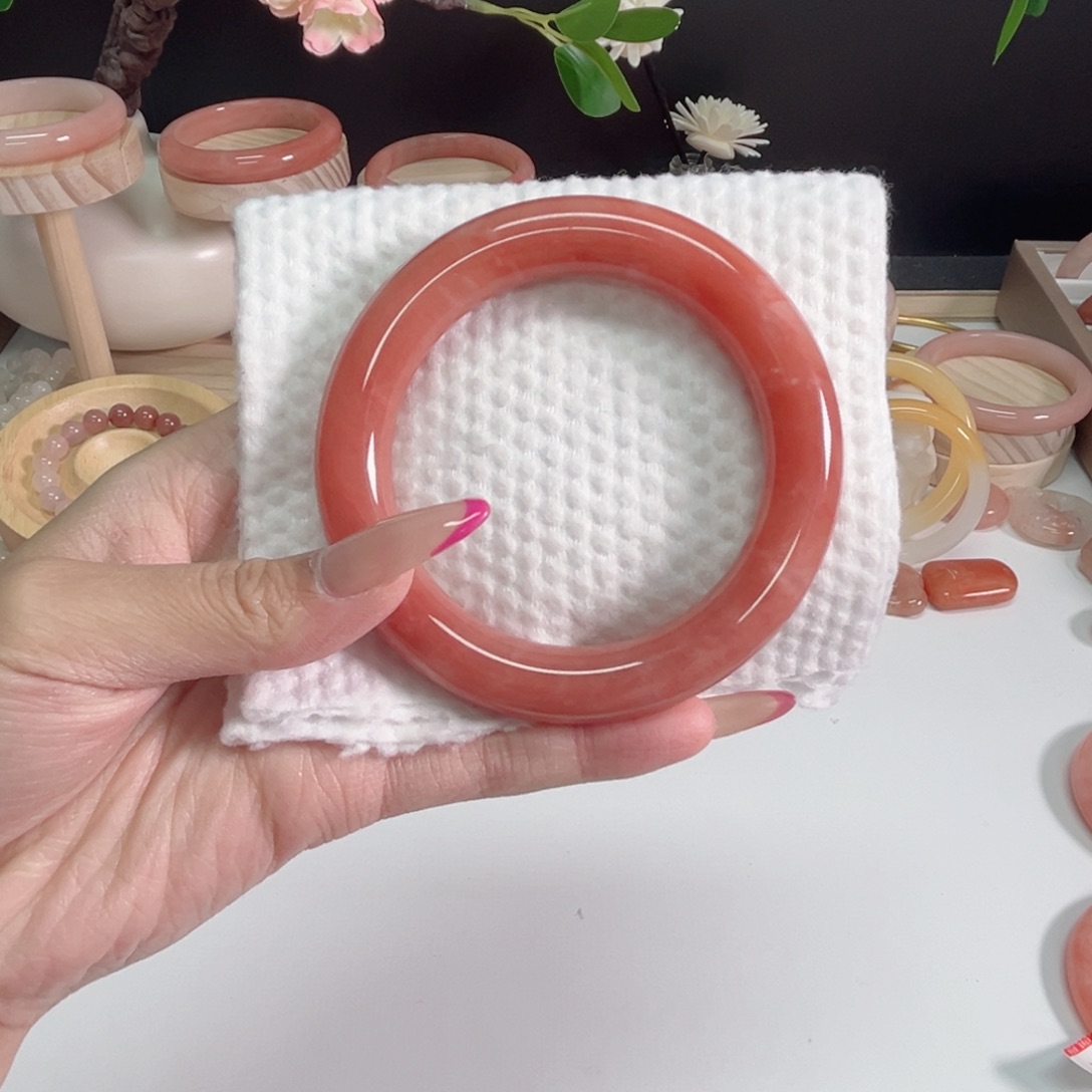 未镶嵌手镯石英质玉菲****ᜊ