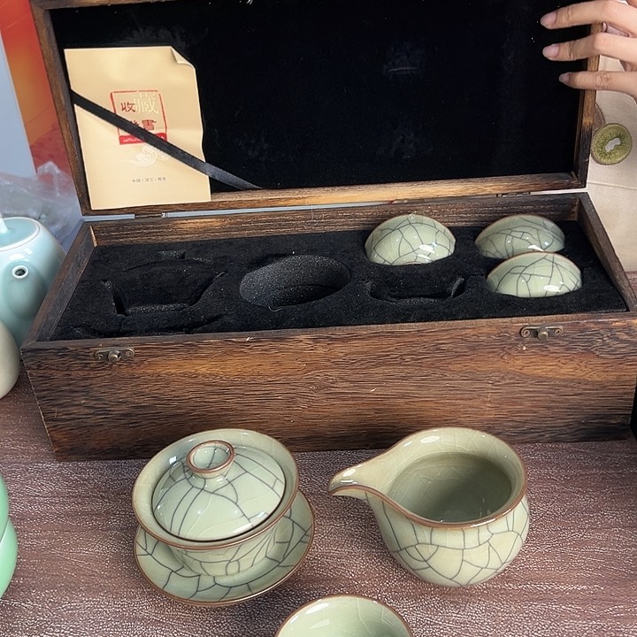 小米茶器龙泉青瓷