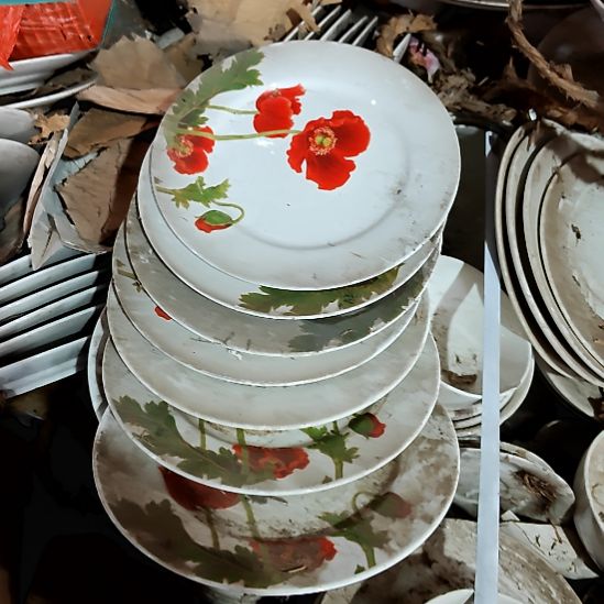 摆件陶瓷盘子碗啥都有7个