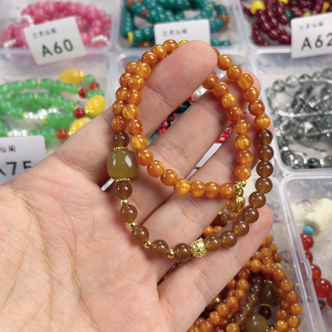 玛瑙手饰银S925镀金镶嵌