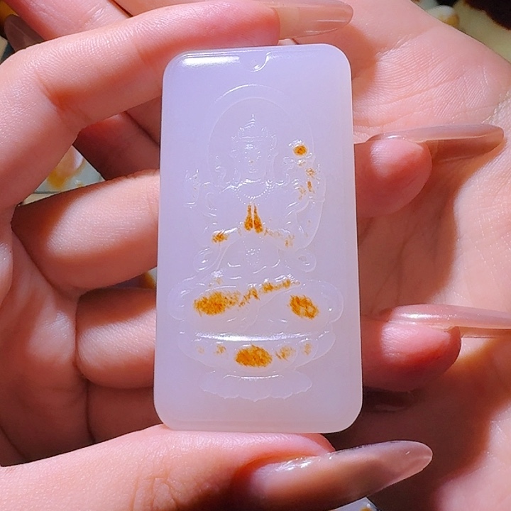 和田玉挂件未镶嵌用****1