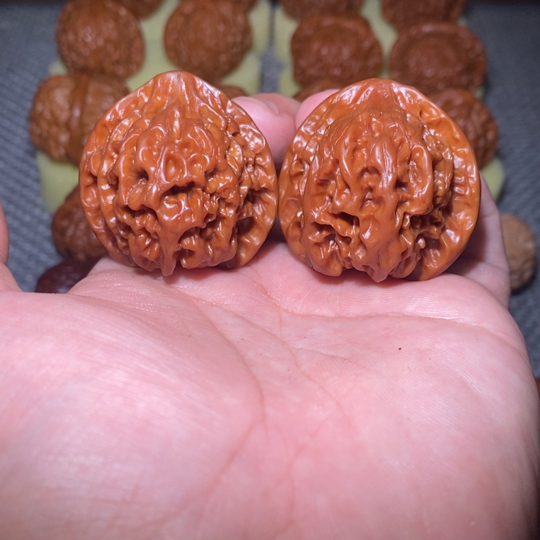 把件文玩核桃39苹果园