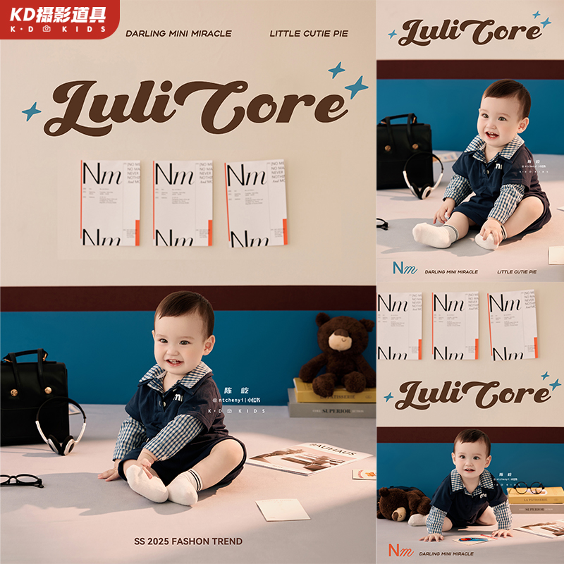 sweet-165男宝女宝周岁主题套装百日照拍摄道具写真摄影道具