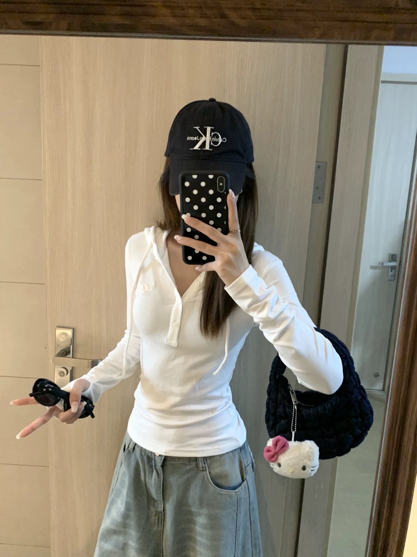 轻熟风休闲时尚套装吊带裙子复古短袖短款