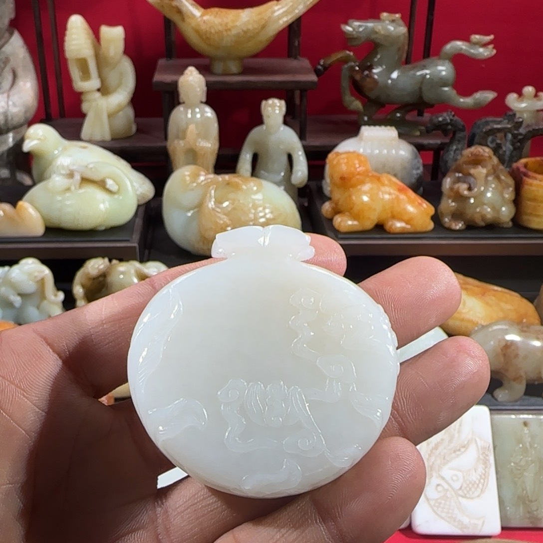 和田玉摆件未镶嵌用****2