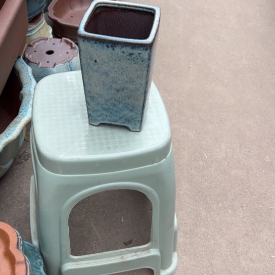 紫砂花盆壹**间微瑕釉盆