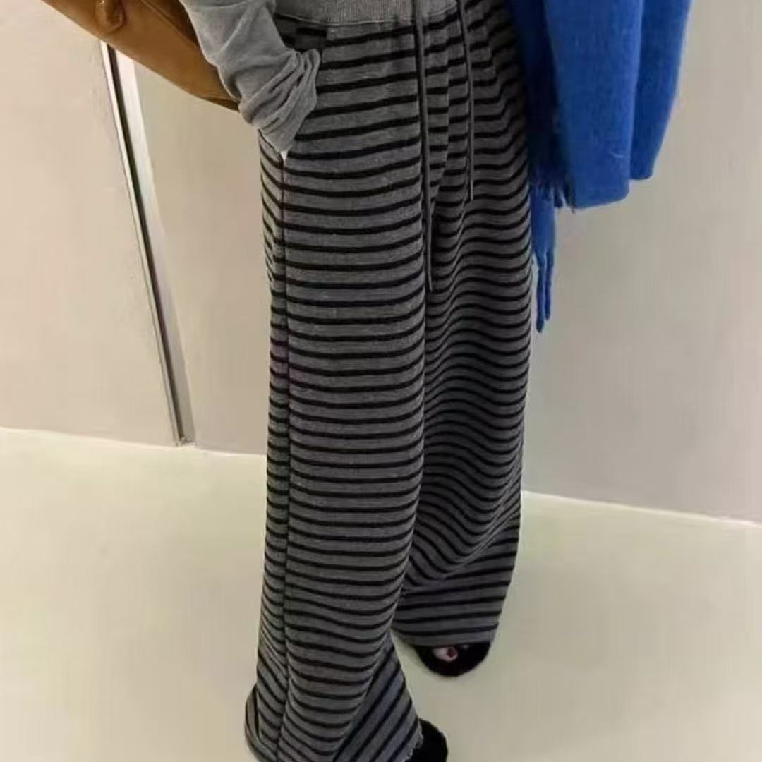 高档宽松显瘦百搭休闲裤