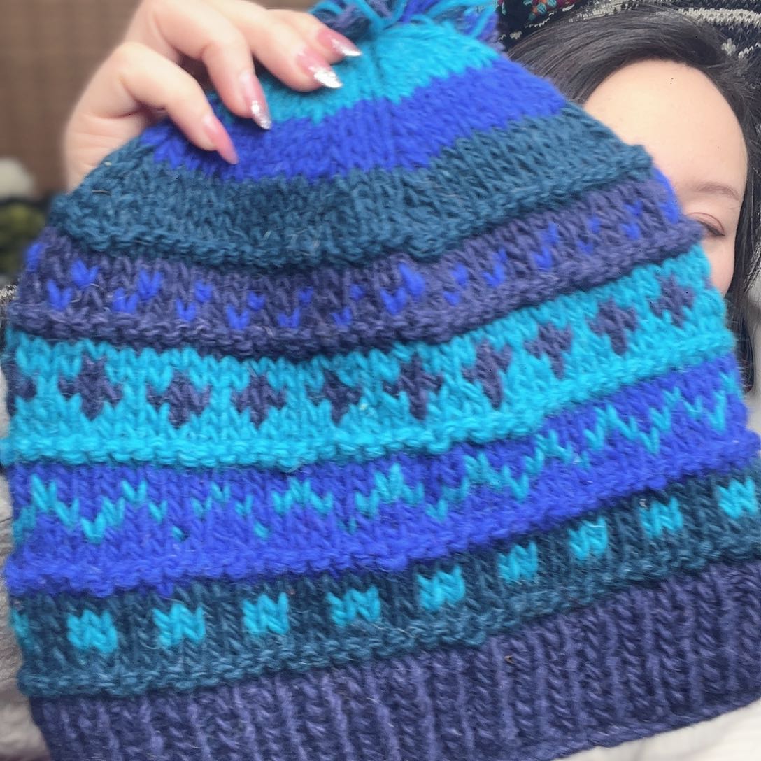 羊毛尼泊尔纯手工帽子