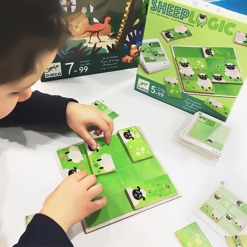 asmodeeSHEEPLOGIC(农庄小绵羊)（清仓 盒损 介意勿拍！）科学实验