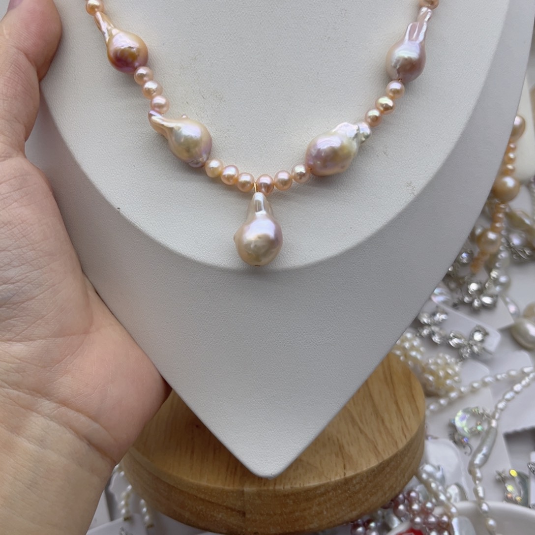 淡水珍珠颈饰未镶嵌